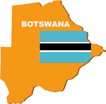 EPS 클립아트 나라 외국문화 지도 일러스트 아프리카 사람없음 국기 영토 국토 보츠와나 지명 국내일러스트 문화 파일형식 벡터