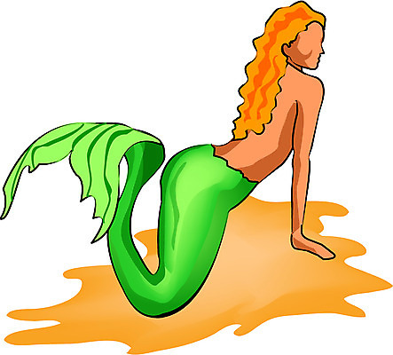 EPS 클립아트 캐릭터 일러스트 사람없음 인어공주 인어 로렐라이 반인반수 일러캐릭터 동화 공주님 파일형식 벡터