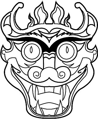 EPS 클립아트 한국문화 한국전통 문양 백그라운드 무늬 패턴 일러스트 사람없음 전통문양 유령 도깨비 공상 도깨비문양 국내일러스트 동양문화 전통 한국 파일형식 벡터