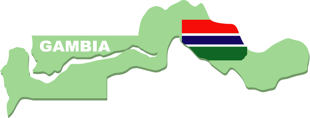 EPS 클립아트 나라 외국문화 지도 일러스트 아프리카 사람없음 국기 영토 국토 감비아 지명 국내일러스트 문화 파일형식 벡터