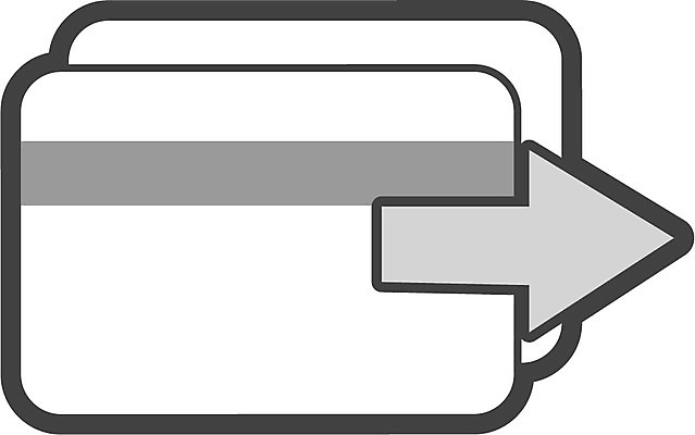 EPS 산업 화살표 일러스트 흑백 사람없음 금융 신용카드 티켓 오브젝트 기차표 국내일러스트 촬영기법 경제 파일형식 벡터