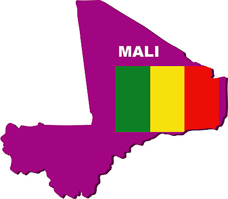 EPS 클립아트 나라 외국문화 지도 일러스트 아프리카 사람없음 국기 영토 국토 말리 지명 국내일러스트 문화 파일형식 벡터