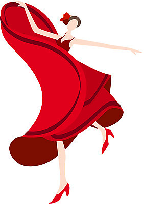 EPS 클립아트 직업 웰빙 여자 일러스트 한명 사람 20대 성인 파티 댄서 춤 파티복 스포츠댄서 캉캉춤 여자만 여자한명만 성인여자만 청년만 청년여자만 성인한명만 청년여자한명만 성인여자한명만 성인만 국내일러스트 1 옷 문화예술 이벤트 청년 파일형식 벡터