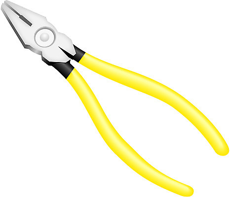 EPS 일러스트 집게 사람없음 도구 공구 오브젝트 펜치 니퍼 플라이어 국내일러스트 파일형식 벡터