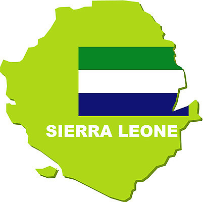 EPS 클립아트 나라 외국문화 지도 일러스트 아프리카 사람없음 국기 영토 국토 시에라리온 지명 국내일러스트 문화 파일형식 벡터