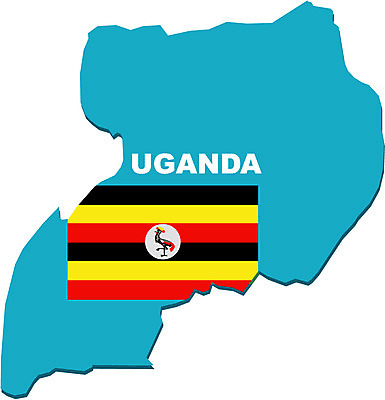 EPS 클립아트 나라 외국문화 지도 일러스트 아프리카 사람없음 국기 영토 국토 우간다 지명 국내일러스트 문화 파일형식 벡터