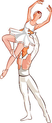 EPS 클립아트 직업 여자 남자 문화 예술 일러스트 사람 두명 공연 댄서 춤 발레 발레리나 발레리노 페어 국내일러스트 문화예술 이벤트 박람회 파일형식 벡터