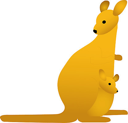 EPS 클립아트 동물 척추동물 육지동물 야생동물 동물캐릭터 일러스트 포유류 사람없음 캥거루캐릭터 일러캐릭터 캐릭터 캥거루 파일형식 벡터