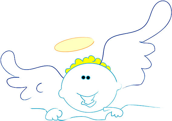 EPS 클립아트 일러스트 상상 천사 요정 사람없음 꼬마요정 가상인물 국내일러스트 파일형식 벡터