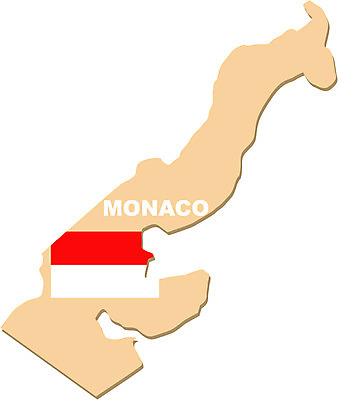 EPS 클립아트 유럽 나라 외국문화 지도 일러스트 사람없음 국기 영토 국토 모나코 지명 국내일러스트 문화 파일형식 벡터