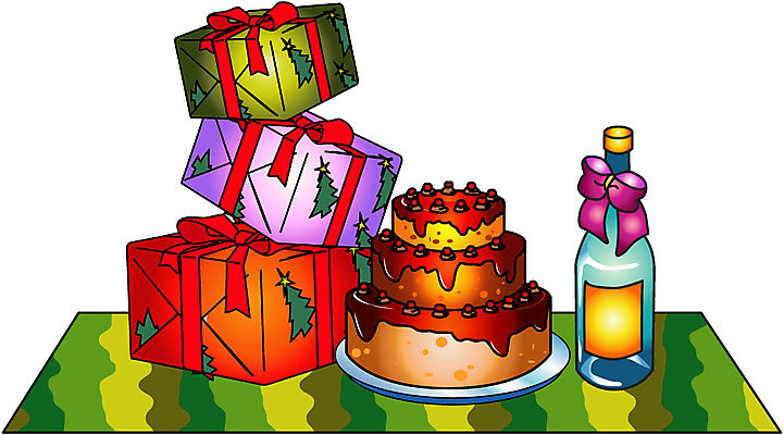 EPS 클립아트 기념일 빵 크리스마스 일러스트 디저트 주류 선물 사람없음 선물상자 와인 축제 샴페인 오브젝트 제빵 3단케이크 국내일러스트 음료 음식 이벤트 상자 제과제빵 케이크 파일형식 벡터