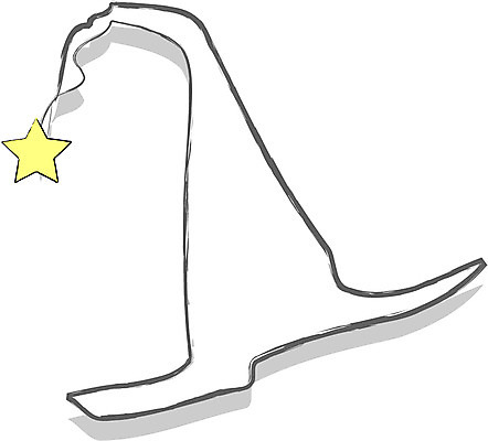 EPS 클립아트 모자 잡화 일러스트 사람없음 고깔모자 마녀 마녀모자 재즈댄스 국내일러스트 모자_잡화 춤 파일형식 벡터