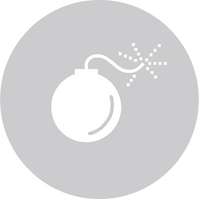 EPS 무기 일러스트 사람없음 폭탄 심볼 다이너마이트 포탄 국내일러스트 폭발물 파일형식 벡터