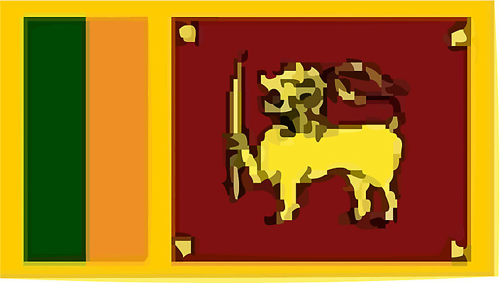 EPS 클립아트 아시아 외국문화 일러스트 사람없음 국기 스리랑카 국내일러스트 나라 문화 파일형식 벡터