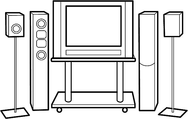 EPS 클립아트 음향기기 일러스트 사람없음 전자제품 가전제품 전자 홈시어터 국내일러스트 장비 파일형식 벡터