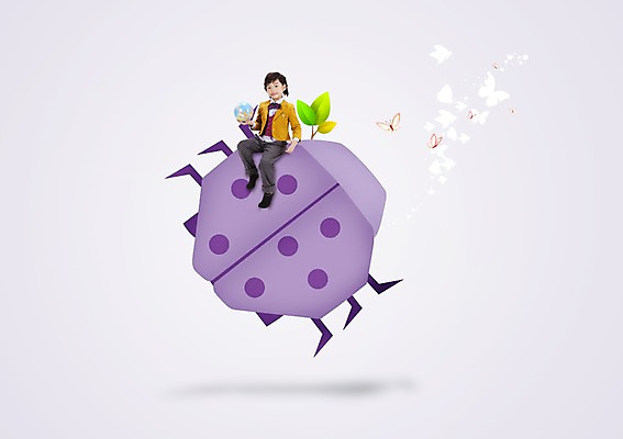 전신 모양 PSD 식물 동물 편집 편집이미지 남자 종이 어린이 나비 곤충 백그라운드 나뭇잎 한명 들기 사람 앉기 동양인 소년 지구본 한국인 페이퍼아트 벌레 종이공예 종이접기 무당벌레 남자만 남자한명만 어린이만 소년만 소년한명만 이미지편집 1 잎 모션 인종 공예 접기 파일형식