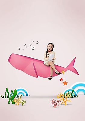 전신 모양 PSD 동물 편집 편집이미지 여자 종이 어린이 백그라운드 한명 웃음 사람 앉기 동양인 소녀 태블릿 한국인 물방울 해조류 페이퍼아트 고래 종이공예 종이접기 여자만 여자한명만 어린이만 소녀만 소녀한명만 이미지편집 1 포유류 모션 표정 인종 전자제품 스마트기기 수중동물 해양식물 공예 접기 파일형식