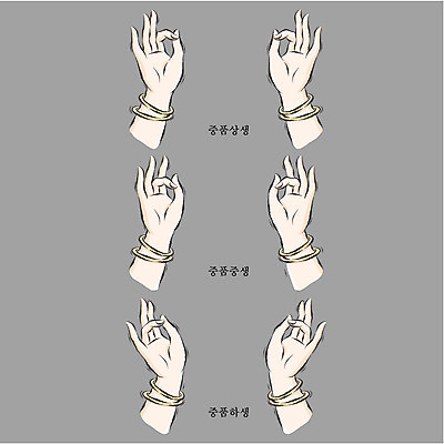 모양 손 기념일 아시아 종교 문화 백그라운드 불교 일러스트 팔찌 손짓 신체부위 부처님오신날 기도 불상 수인 국내일러스트 AI파일 나라 장신구 모션 사람 이벤트 파일형식 벡터