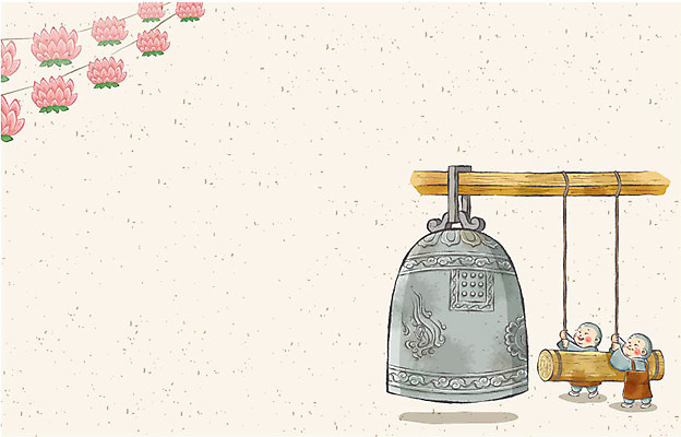 전신 기념일 남자 아시아 종교 문화 어린이 백그라운드 불교 일러스트 서기 사람 소년 두명 부처님오신날 종 승려 동자승 연등 승복 보신각종 타종 남자만 어린이만 소년만 국내일러스트 AI파일 나라 모션 이벤트 등불 성직자 불교용품 파일형식 벡터