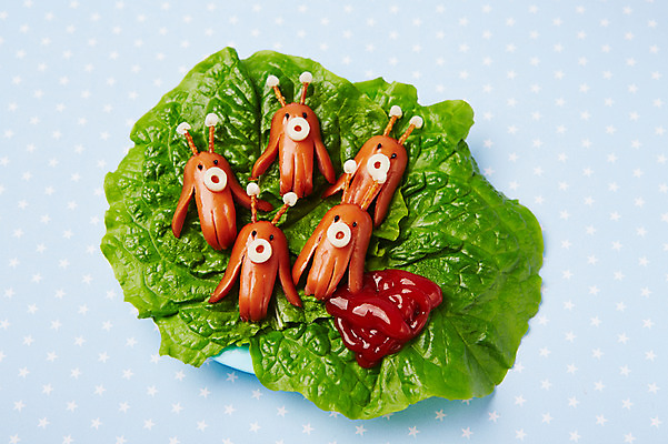 포토 JPG 스튜디오촬영 모양 음식 컨셉 채소 식재료 재료 사람없음 장식 귀여움 우주비행사 외계인 소시지 상추 케첩 햄 국내포토 실내 육류 우주 미확인물체 소스_음식 가공식품 파일형식