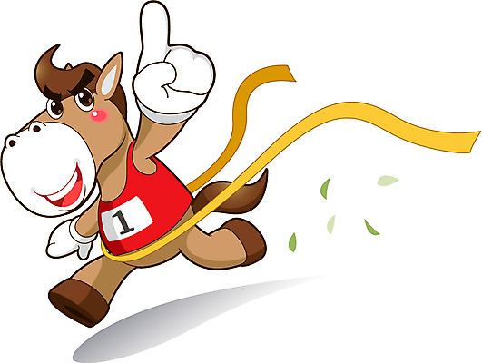 전신 동물 직업 캐릭터 동물캐릭터 일러스트 홍보캐릭터 직업캐릭터 서기 손짓 사람없음 우승 말_동물 말캐릭터 결승선 경마 결승점 경마장 경주마 일러캐릭터 AI파일 포유류 모션 최고 결승 파일형식 벡터