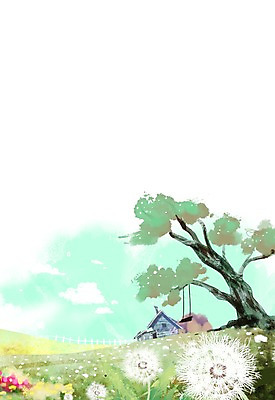 PSD 나무 식물 건축물 계절 꽃 백그라운드 꽃백그라운드 일러스트 자연 주택 풍경 잔디 초원 사람없음 건물 울타리 봄풍경 봄 풀 민들레 그네 민들레홀씨 봄배경 국내일러스트 건축 담장 생태계 파일형식