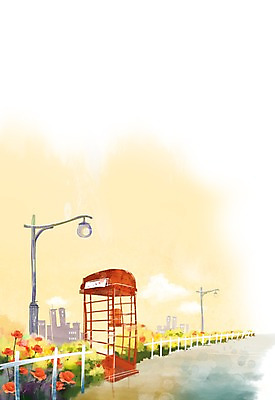 PSD 나무 식물 건축물 계절 꽃 백그라운드 꽃밭 가로등 꽃백그라운드 일러스트 자연 거리 풍경 사람없음 건물 울타리 봄풍경 봄 풀 공중전화 양귀비 봄배경 국내일러스트 공공시설 건축 담장 전화기 생태계 파일형식