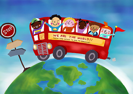 PSD 서양인 외국인 백인 여자 남자 행복 화살표 지구 어린이 흑인 일러스트 자동차 버스 함께함 웃음 사람 앉기 동양인 인종 소녀 소년 여러명 상반신 친구 세계 글로벌 화목 다정 깃발 표지판 버스정류장 즐거움 다문화 지구촌 소통 관광버스 어린이만 국내일러스트 감정 육상교통 다수 컨셉 관계 모션 대중교통 알림판 표정 역 사회이슈 파일형식