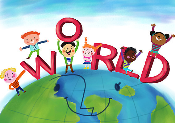 전신 PSD 서양인 외국인 백인 알파벳 영어 여자 남자 행복 지구 어린이 흑인 일러스트 대문자 함께함 서기 웃음 사람 동양인 인종 소녀 소년 여러명 친구 단어 세계 글로벌 화목 다정 즐거움 다문화 지구촌 소통 어린이만 국내일러스트 문자 감정 다수 컨셉 관계 모션 표정 사회이슈 파일형식