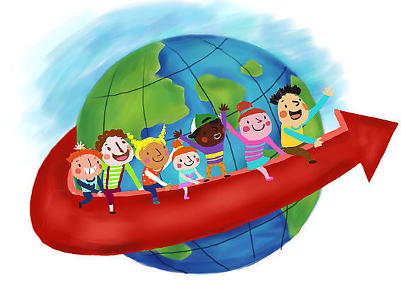 전신 PSD 서양인 외국인 백인 여자 남자 행복 화살표 지구 어린이 흑인 일러스트 함께함 웃음 사람 앉기 동양인 인종 소녀 소년 여러명 친구 세계 글로벌 화목 다정 즐거움 다문화 지구촌 소통 어린이만 국내일러스트 감정 다수 컨셉 관계 모션 표정 사회이슈 파일형식