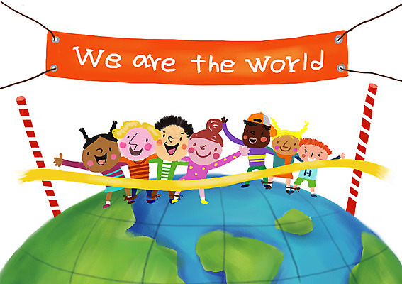 전신 PSD 서양인 외국인 백인 영어 배너템플릿 여자 남자 행복 어린이 흑인 일러스트 함께함 서기 웃음 사람 동양인 인종 소녀 소년 여러명 친구 세계 글로벌 달리기 화목 다정 현수막 즐거움 다문화 지구촌 결승선 소통 어린이만 국내일러스트 템플릿 문자 배너 감정 다수 컨셉 관계 모션 표정 사회이슈 파일형식