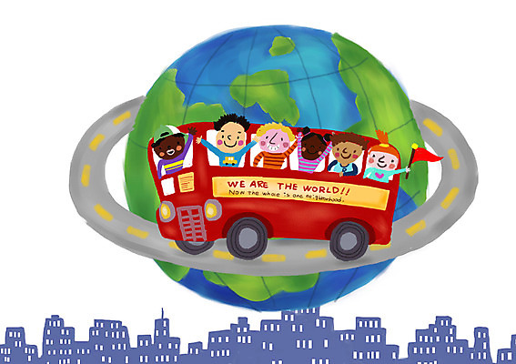 PSD 서양인 외국인 백인 건축물 여자 남자 행복 도로 지구 어린이 흑인 일러스트 자동차 버스 함께함 웃음 사람 앉기 동양인 인종 소녀 소년 여러명 상반신 건물 친구 세계 글로벌 화목 다정 깃발 즐거움 다문화 지구촌 소통 어린이만 국내일러스트 건축 감정 길 육상교통 다수 컨셉 관계 교통시설 모션 대중교통 표정 사회이슈 파일형식