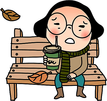 전신 식물 캐릭터 학생 우먼라이프 라이프스타일 계절 여자 커피 인물캐릭터 스티커 낙엽 잎 벤치 의자 일러스트 중학생 고등학생 나뭇잎 청소년캐릭터 한명 들기 사람 앉기 일상 라이프 생활 10대 목도리 가을 고독 공영순 테이크아웃 이모티콘 여자만 여자한명만 십대만 십대여자만 십대여자한명만 일러캐릭터 AI파일 1 잡화 감정 음료 가구 모션 청소년 파일형식 벡터