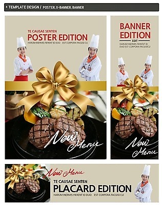 PSD 템플릿 모자 그릇 접시 배너 배너템플릿 여자 남자 가로배너 ZIP 포스터 리본 세로배너 음식 백그라운드 서양음식 요리사모자 육류 스테이크 웃음 사람 동양인 상반신 20대 성인 두명 세트 팔짱 요식업 주방장 요리사 한국인 현수막 메뉴 청년만 성인만 직업 모자_잡화 식기 잡화 산업 식재료 모션 표정 인종 청년 가로 세로 파일형식