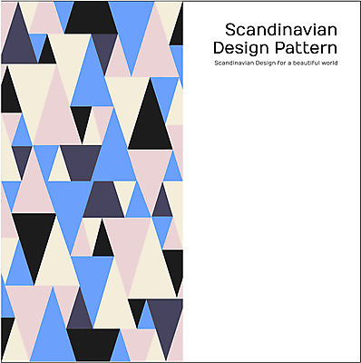 모양 도형 문양 디자인 백그라운드 무늬 패턴 일러스트 북유럽 북유럽스타일 사람없음 패턴백그라운드 삼각형 국내일러스트 AI파일 유럽 스타일 파일형식 벡터