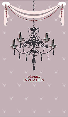 템플릿 결혼 백그라운드 카드템플릿 결혼식 전등 조명 사랑 사람없음 장식 축하 청첩장 샹들리에 초대장 초대 축하카드 이미지템플릿 AI파일 카드프레임 감정 컨셉 카드_감사 프레임 이벤트 파일형식 벡터