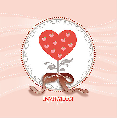 나무 식물 템플릿 열매 리본 결혼 백그라운드 카드템플릿 과일 결혼식 프레임 사랑 사람없음 하트 축하 끈 청첩장 초대장 초대 축하카드 이미지템플릿 AI파일 카드프레임 모양 감정 컨셉 카드_감사 이벤트 파일형식 벡터