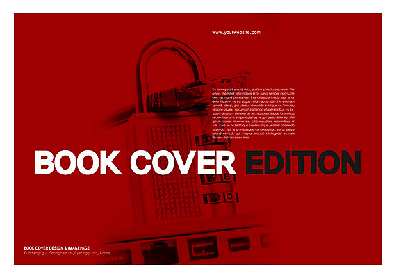 PSD 템플릿 편집 표지디자인 북디자인 출판디자인 표지 컬러 백그라운드 북커버 비즈니스 자물쇠 정보기술 안전 팜플렛 사람없음 빨간색 노트북 컴퓨터 암호 잠금 보안 케이블선 도난방지 이미지템플릿 기술 전자제품 전선 예방 파일형식