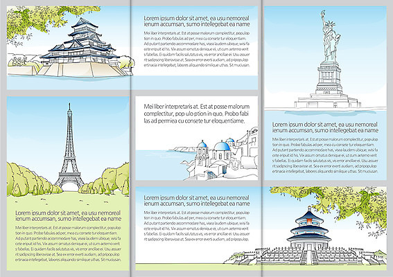 나무 식물 템플릿 편집 표지디자인 건축물 북디자인 출판디자인 유럽 아시아 내지 리플렛 바다 해외여행 여행 백그라운드 북커버 3단접지 팜플렛 사람없음 건물 관광지 동상 조각상 일본 미국 중국 프랑스 에펠탑 그리스 뉴욕 자유의여신상 산토리니 이미지템플릿 AI파일 해외 건축 나라 북아메리카 조형물 세계문화유산 파리 기념물 랜드마크 파일형식 벡터