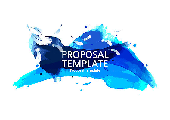 템플릿 표지 컬러 텍스트 털 사람없음 파란색 프레젠테이션 깃털 문서템플릿 서식 레이아웃 문서 제안서 이미지템플릿 AI파일 파일형식 벡터