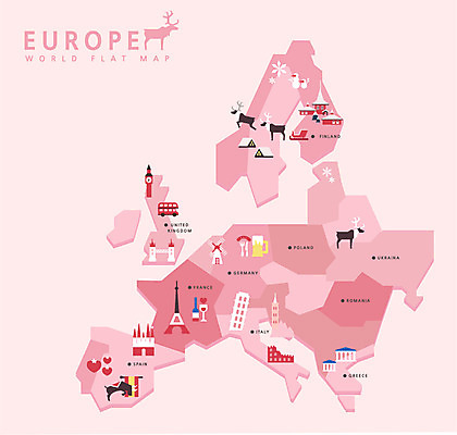 동물 해외 건축물 유럽 나라 음식 해외여행 여행 포크 세계지도 지도 일러스트 유적지 사슴 영국 주택 신전 맥주 주류 독일 핀란드 사람없음 건물 관광지 세계 와인 이탈리아 프랑스 소 소시지 스페인 플랫 나이프 에펠탑 그리스 시계탑 피사의사탑 지도여행 루마니아 폴란드 산타마을 우크라이나 투우 가교 국내일러스트 AI파일 식기 건축 음료 고건축 포유류 북유럽 탑 세계문화유산 가공식품 칼 파리 랜드마크 파일형식 벡터