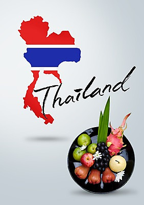 PSD 편집 편집이미지 문자 접시 알파벳 영어 나라 아시아 음식 상징 백그라운드 지도 과일 캘리편집 캘리그라피 태국 사람없음 단어 국기 열대과일 이미지편집 식기 파일형식