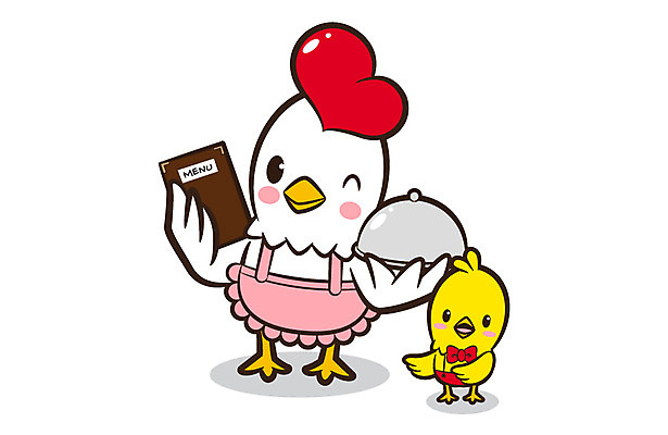 동물 캐릭터 접시 동물캐릭터 일러스트 홍보캐릭터 병아리 육류 들기 사람없음 요식업 치킨 닭고기 앞치마 닭 메뉴 닭캐릭터 메뉴판 일러캐릭터 AI파일 식기 산업 식재료 모션 조류 닭고기요리 파일형식 벡터