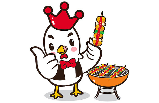 동물 캐릭터 동물캐릭터 일러스트 홍보캐릭터 병아리 육류 들기 손짓 사람없음 요식업 닭고기 엄지손가락 닭 최고 꼬챙이 꼬치 구이 닭캐릭터 화로 닭꼬치 일러캐릭터 AI파일 그릇 산업 음식 식재료 손가락 모션 조류 주방용품 파일형식 벡터