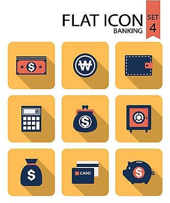 아이콘 문자 상징 지폐 돈 비즈니스 사람없음 금융 경제 세트 픽토그램 사무용품 동전 돼지저금통 저금통 계산기 신용카드 지갑 플랫 돈다발 심볼 오브젝트 플랫아이콘 그림 금고 동전지갑 2D아이콘 AI파일 문구용품 장비 저축 재산 파일형식 벡터