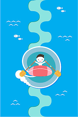 계절 남자 스포츠 파도 바다 백그라운드 일러스트 레저 어류 한명 사람 풍경 소년 상반신 여름 여름풍경 보트 플랫 급류타기 노 남자한명만 국내일러스트 AI파일 1 어린이 배_교통 수중동물 수상스포츠 선박 남자만 파일형식 벡터 여름_계절