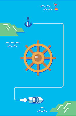 계절 섬 백그라운드 일러스트 열쇠 풍경 사람없음 여름 여름풍경 보트 플랫 핸들 키_배핸들 닻 선박 국내일러스트 AI파일 수상교통 배_교통 파일형식 벡터 여름_계절
