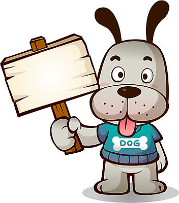 동물 캐릭터 한마리 동물캐릭터 일러스트 포유류 안내 프레임 들기 사람없음 팻말 표지판 개 강아지 알림 개캐릭터 일러캐릭터 AI파일 1 모션 알림판 반려동물 파일형식 벡터