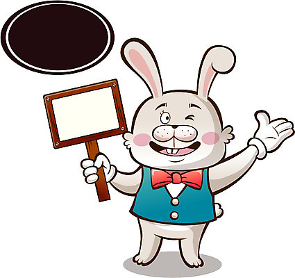 동물 캐릭터 한마리 동물캐릭터 일러스트 포유류 안내 프레임 들기 손짓 사람없음 손들기 팻말 토끼 표지판 알림 토끼캐릭터 일러캐릭터 AI파일 1 모션 알림판 반려동물 파일형식 벡터