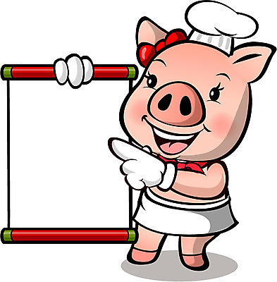 동물 캐릭터 한마리 리본 동물캐릭터 일러스트 포유류 안내 프레임 요리사모자 손짓 사람없음 요리사 앞치마 가리킴 돼지 두루마리 알림 돼지캐릭터 일러캐릭터 AI파일 직업 모자_잡화 1 모션 파일형식 벡터